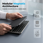 Clavier pliable ultra-fin avec pavé tactile et support intégrés