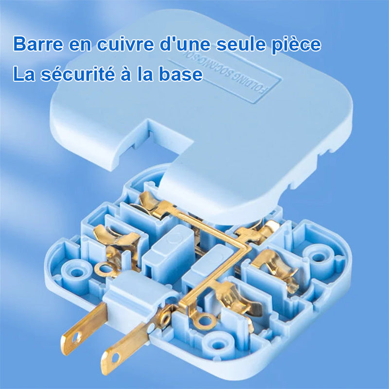 Prise Pliant Rotatif à 180°