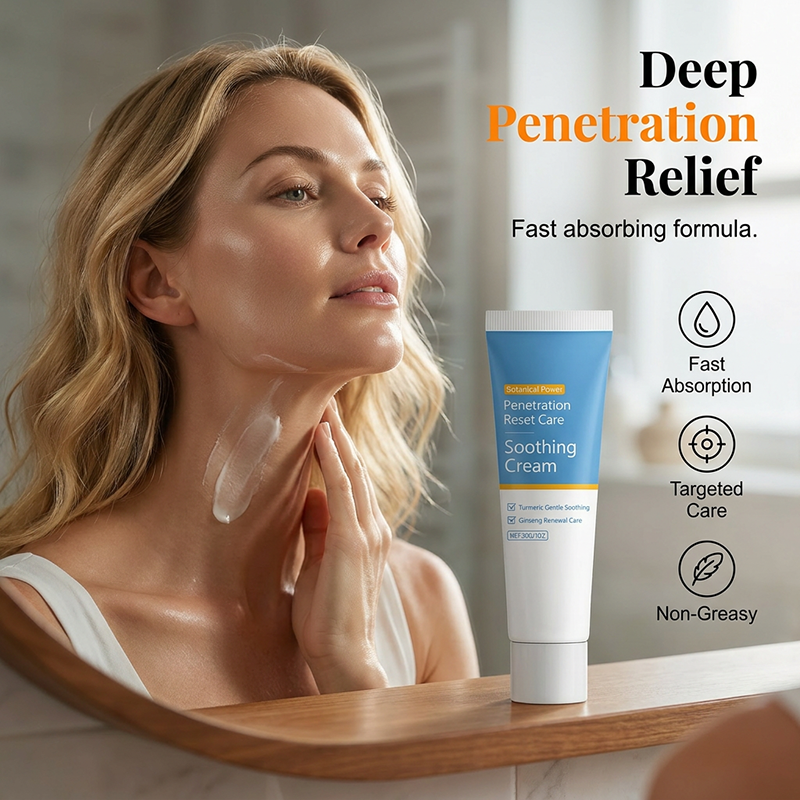 Crème apaisante pour la nuque et les épaules