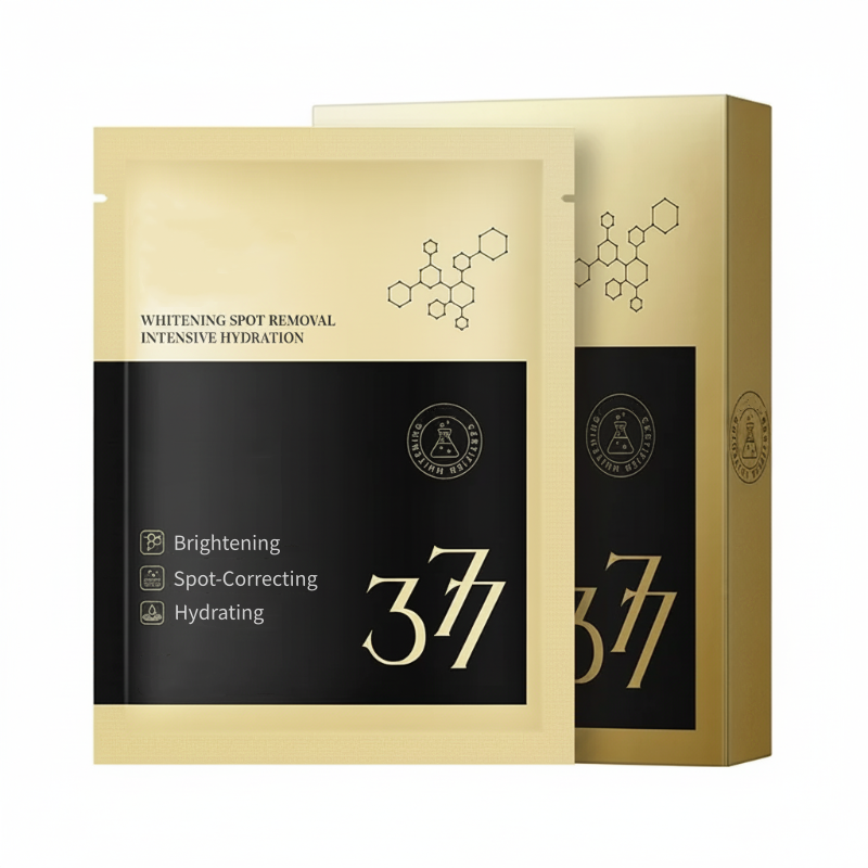 Masque en tissu éclaircissant, hydratant et correcteur de taches