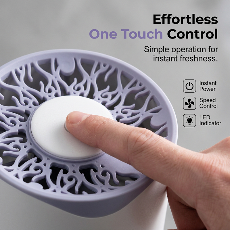 ✨ Purificateur d'air de bureau à 360° – Respirez un air pur partout ! ✨