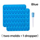 Ensemble de moules en silicone en forme de crâne avec compte-gouttes