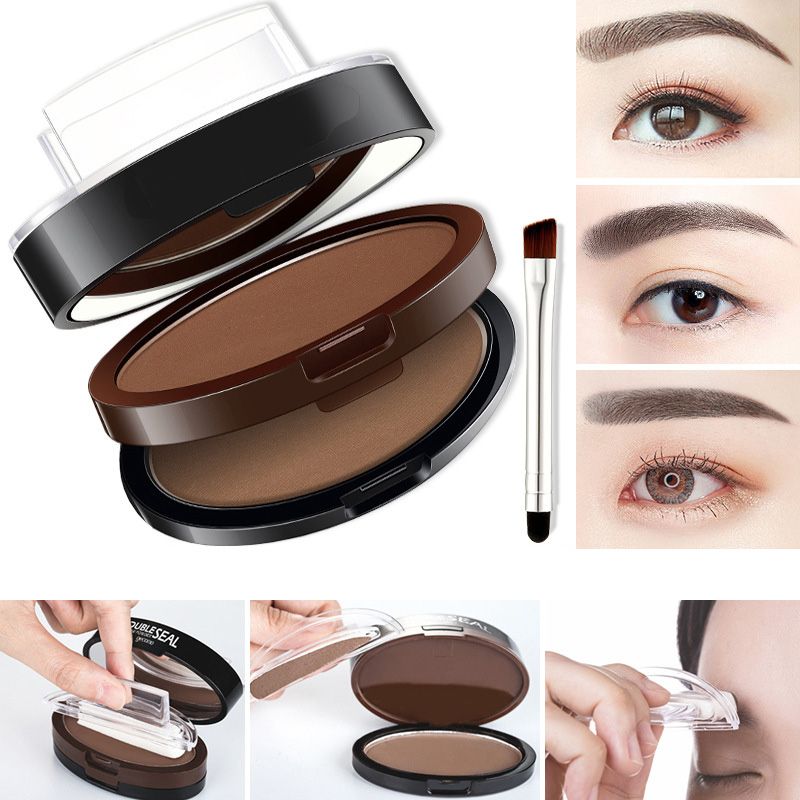 ⏳OFERTA LIMITADA🎀 Sello para cejas 2 tonos ajustable, resistente agua y manchas, cejas densas naturales en segundos ✨