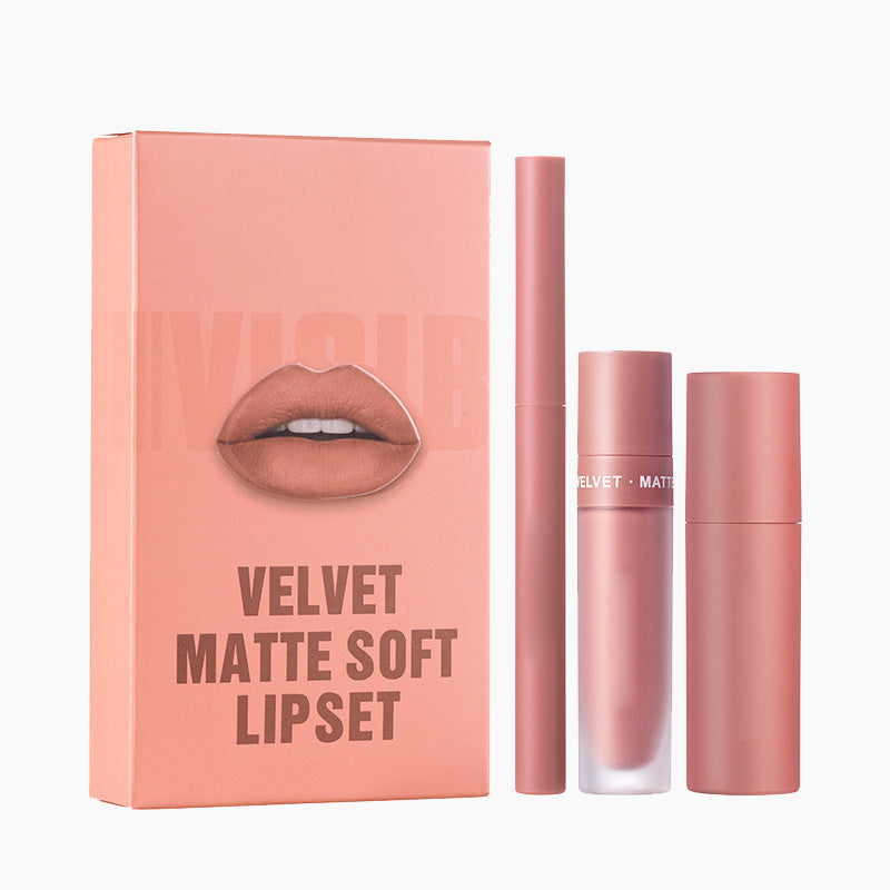 💥Coffret Crazy Three-Piece en édition limitée💥Ensemble de rouges à lèvres mats longue tenue et waterproof