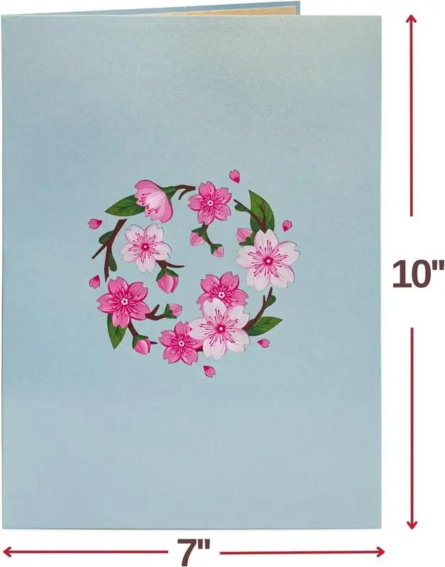 💐Cadeau et décoration 2 en 1 pour toutes les occasions🌸Carte pop-up avec bouquet de fleurs en 3D