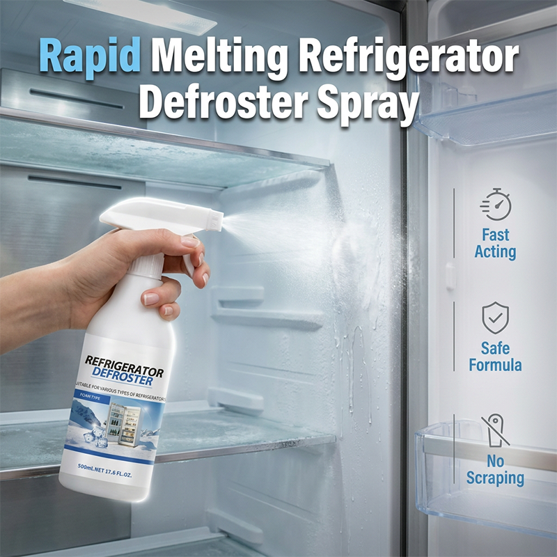 Spray dégivrant rapide pour réfrigérateur