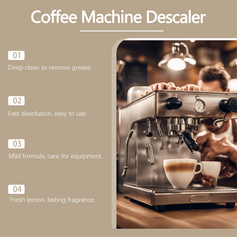 Solution universelle de détartrage pour machines à café