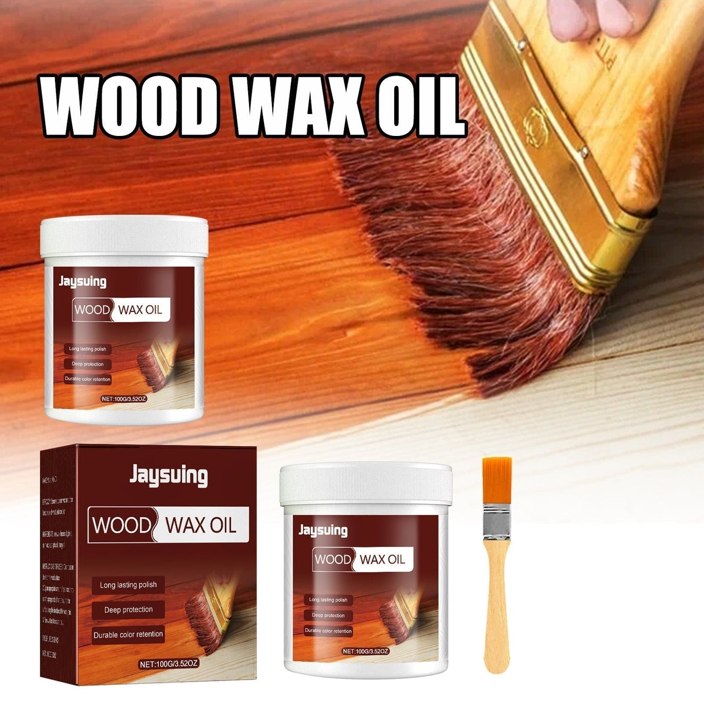 🥳VENTE EXCEPTIONNELLE 2026🥳💞Plus de 50 000 unités vendues !🌿🧴 50 % de réduction ! Nettoyant et lustrant pour bois – Cire d’abeille et huile de lin, redonne de l’éclat. Brosse incluse. Écologique. 🪑✨