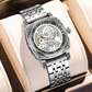 ⏰🔥Montre squelette automatique étanche pour homme🔥