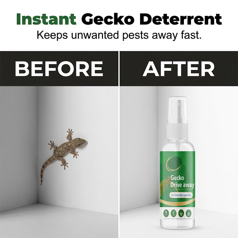 Spray répulsif pour geckos sans danger pour toute la famille