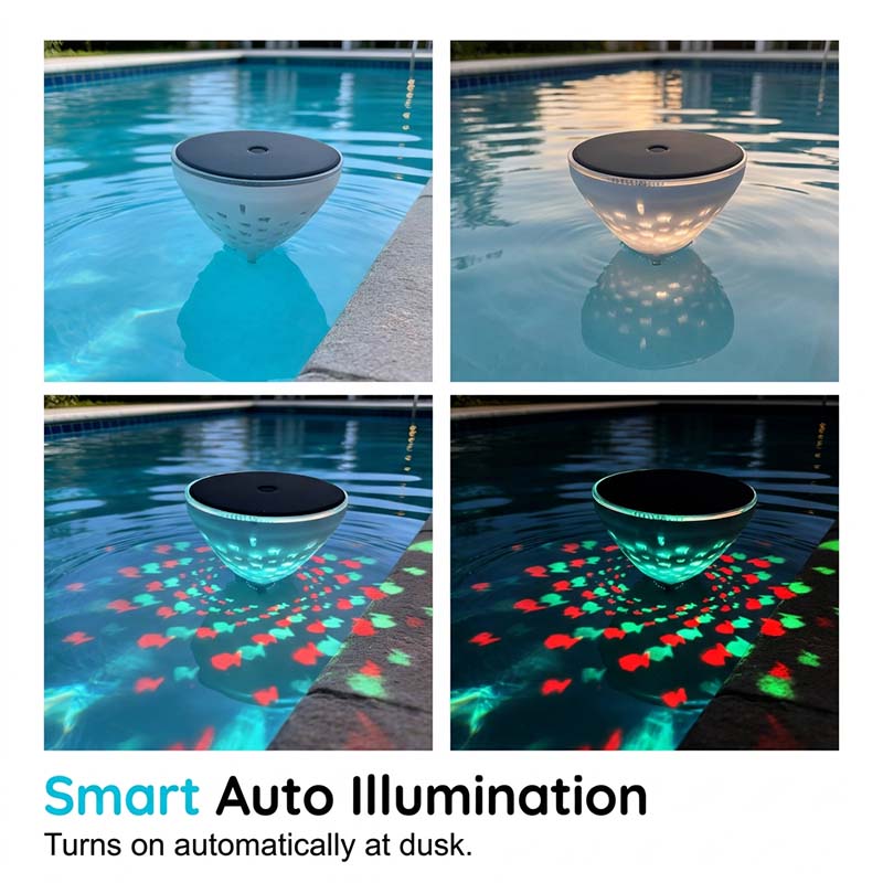 50% SUR CETTE LAMPE MAGIQUE ! Lampe Flottante Sous-Marine – Effet Poissons Réaliste, Autonomie 10H, Idéale Jacuzzi & Piscine 🐡💧 【Offre Spéciale】