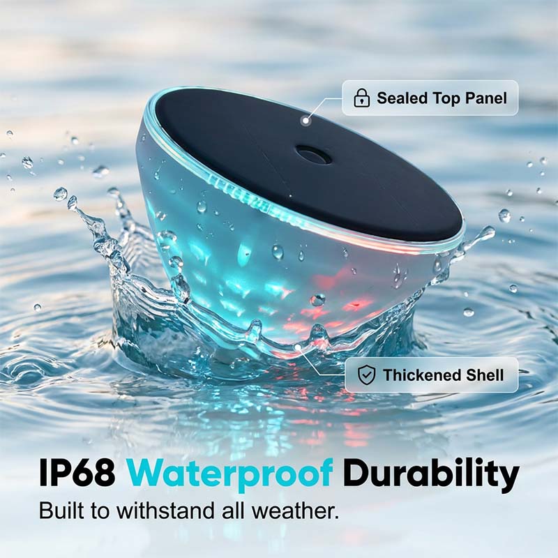 50% SUR CETTE LAMPE MAGIQUE ! Lampe Flottante Sous-Marine – Effet Poissons Réaliste, Autonomie 10H, Idéale Jacuzzi & Piscine 🐡💧 【Offre Spéciale】