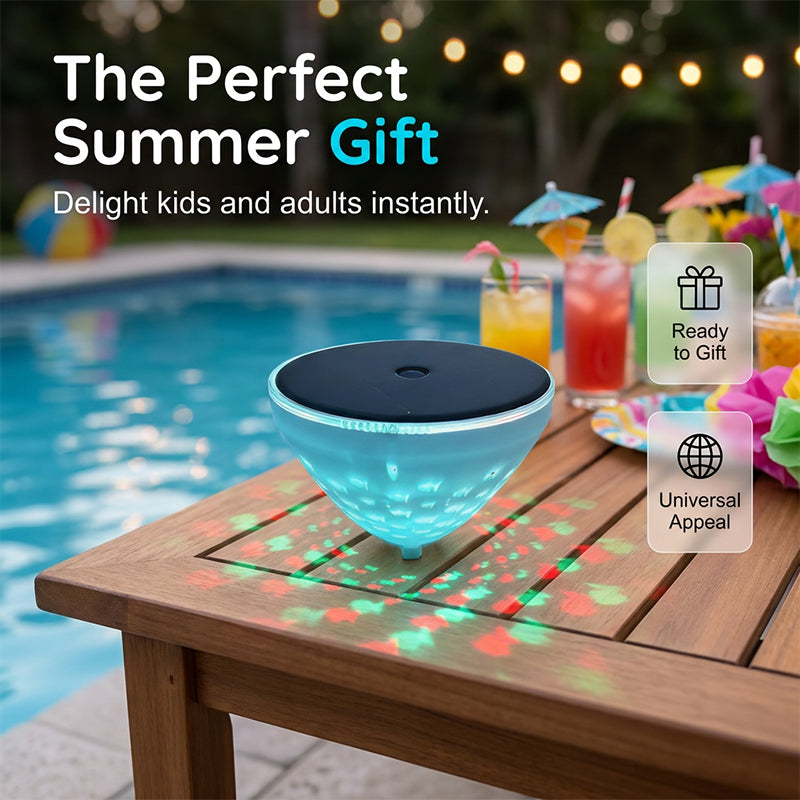 50% SUR CETTE LAMPE MAGIQUE ! Lampe Flottante Sous-Marine – Effet Poissons Réaliste, Autonomie 10H, Idéale Jacuzzi & Piscine 🐡💧 【Offre Spéciale】