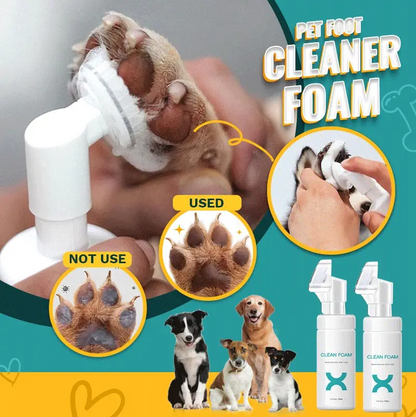 ✨Mousse nettoyante pour pattes d'animaux