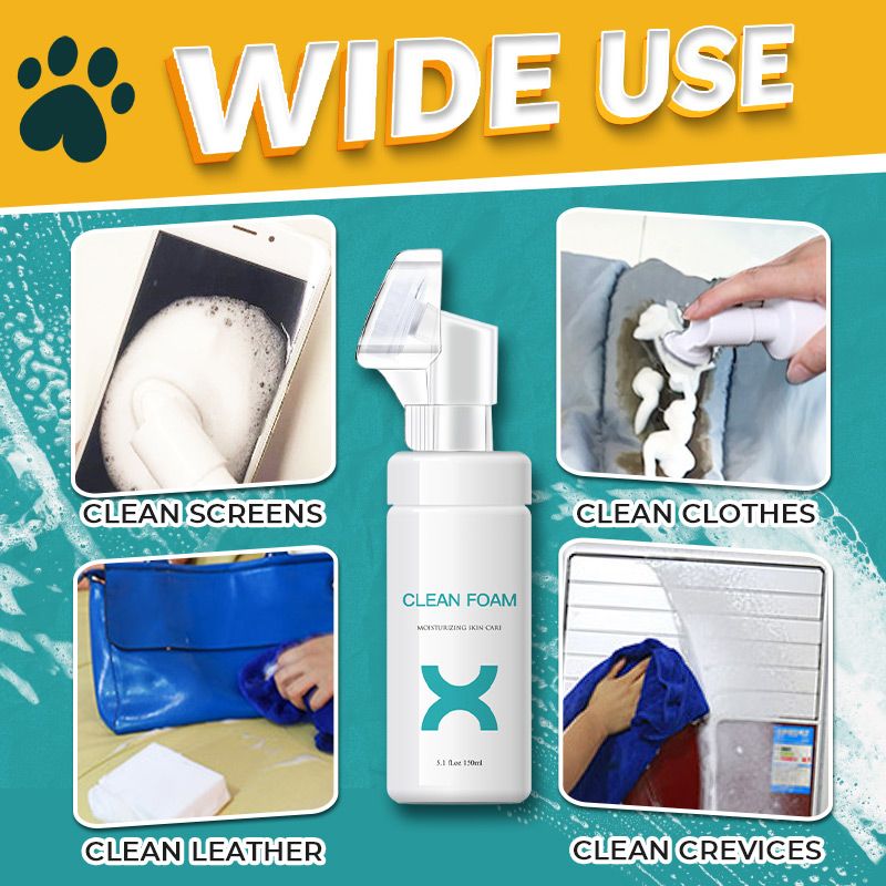 ✨Mousse nettoyante pour pattes d'animaux