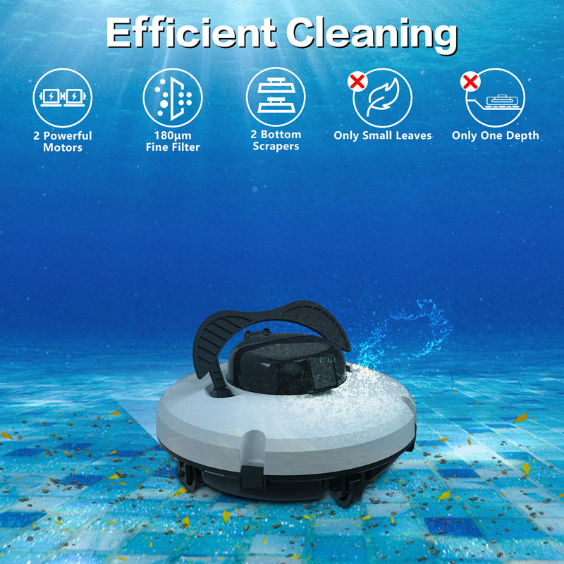 Nettoyeur de piscine robotisé sans fi