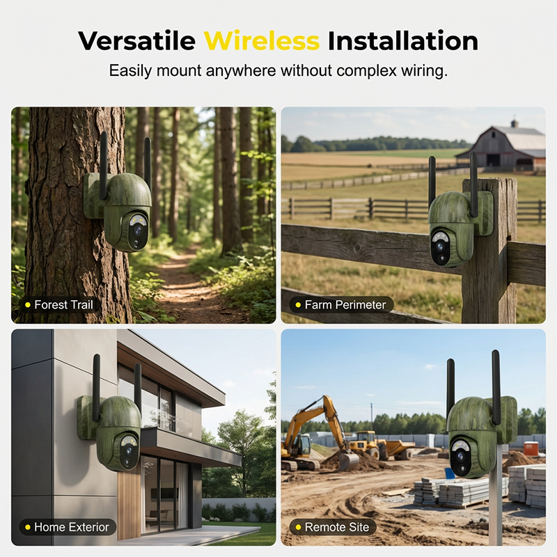 🥳PROMOTION EXCEPTIONNELLE 2026🥳💞Plus de 50 000 unités vendues !🏡⚡ 50 % de réduction ! Caméra solaire à vision nocturne – Panorama 240°, alertes de mouvement. Résistante aux intempéries. Un système de sécurité intelligent et performant. 🌟🔒