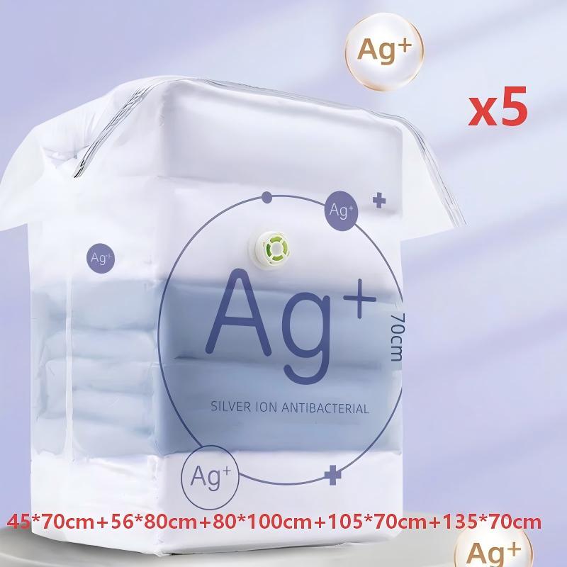 📦💨 Sacs de rangement sous vide pour couettes et vêtements – gagnez de la place ! 🧺🔽
