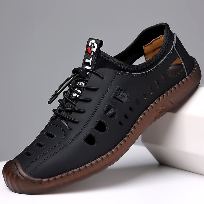 🎉Chaussures de randonnée creuses en cuir souple🎉 - Achetez-en 2, livraison gratuite