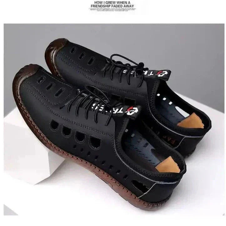 🎉Chaussures de randonnée creuses en cuir souple🎉 - Achetez-en 2, livraison gratuite