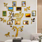📢📢50 % DE RÉDUCTION !! ⏰Sticker mural cadre photo arbre généalogique 3D