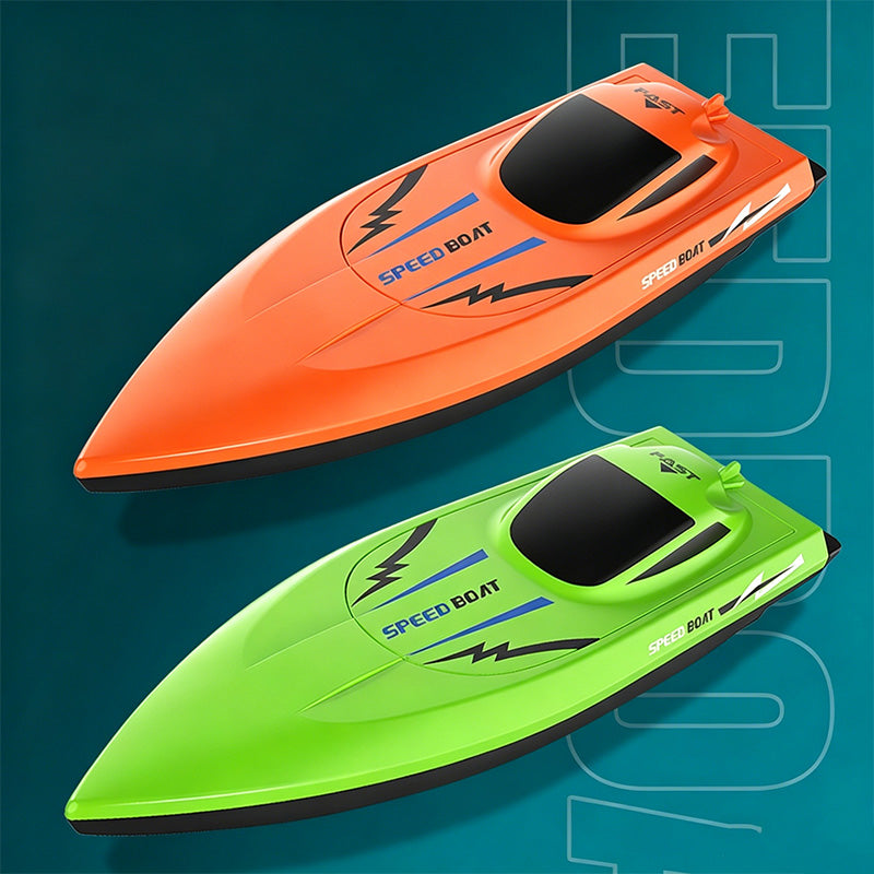 🎮 🚢 MOITIÉ PRIX ! Bateau de course radiocommandé haute vitesse 2,4 GHz avec double moteur 🌊 ⚡ –50 % de réduction (Offre du jour)
