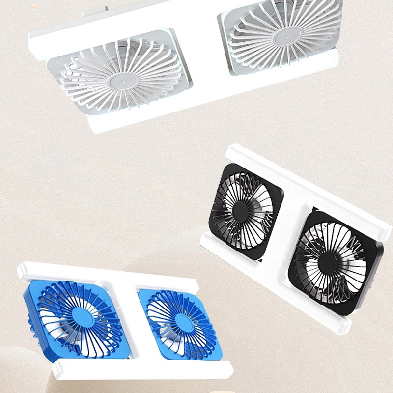 Ventilateur de plafond moderne 2 en 1 avec éclairage LED