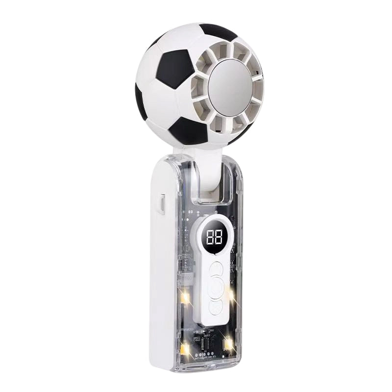 Ventilateur portable pliable avec affichage numérique