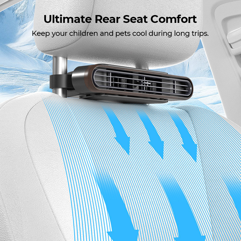 🔥DERNIER JOUR DE PROMOTION : 49 % DE RÉDUCTION🏆 Ventilateur pour siège auto BreezGo™ 🌬️ – Ventilateur rechargeable à 3 vitesses avec fixation par clip et batterie de 3000 mAh 🔋 | Recharge USB-C ⚡ pour voitures 🚗, voiturettes de golf 🛺 et camping-cars