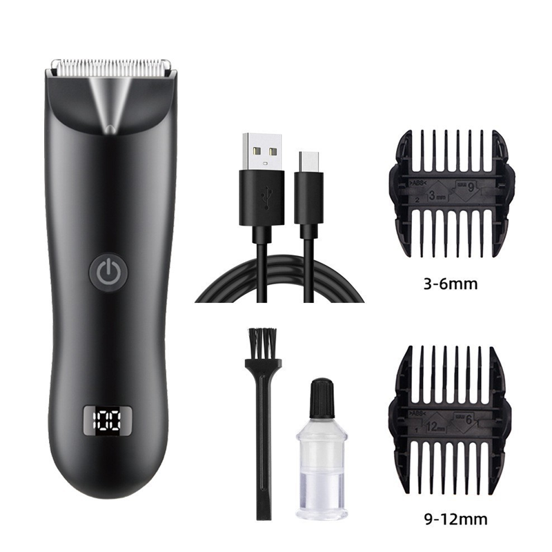 Tondeuse électrique pour poils du corps pour hommes