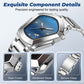 ⏳Offre limitée dans le temps : 50 % de réduction⏰Montre à quartz pour homme en forme de losange⌚