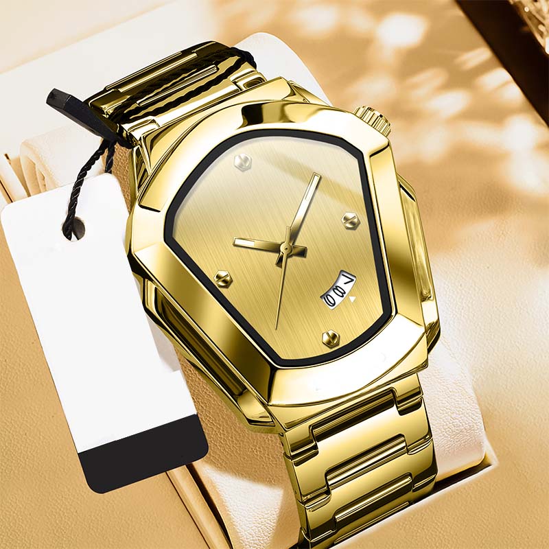 ⏳Offre limitée dans le temps : 50 % de réduction⏰Montre à quartz pour homme en forme de losange⌚