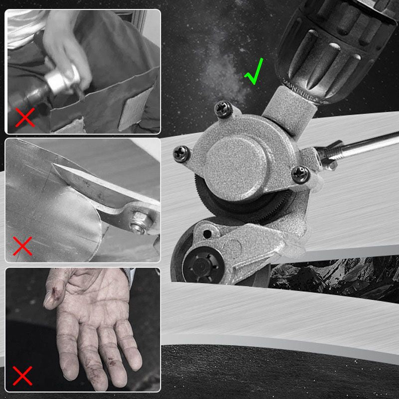 ⏳📢 PROMO ! Perceuse électrique coupe-tôle haute puissance 🛠️