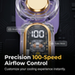 Ventilateur portable avec affichage numérique