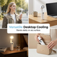 Ventilateur portable pliable avec lumière