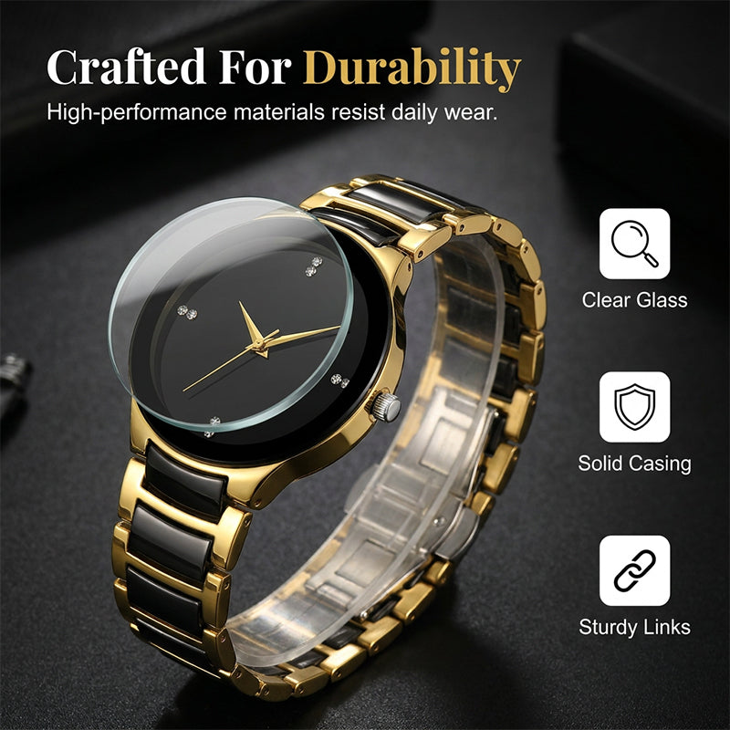 Montre à quartz pour affaires et loisirs