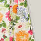 ⏰Soldes d'été : 70 % de réduction💃Robe midi à fleurs, col carré et smocks, avec poches