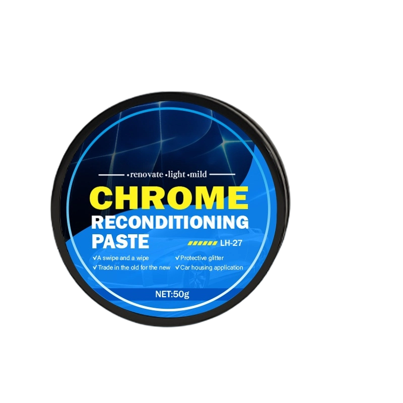 Pâte de restauration pour chromes de voiture