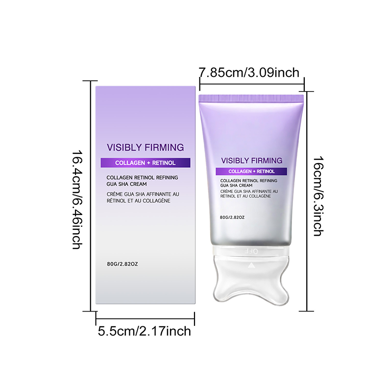 Crème raffermissante avec applicateur Gua Sha