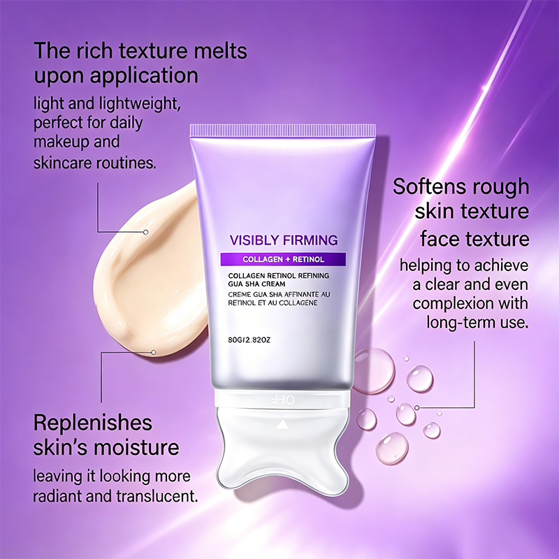 Crème raffermissante avec applicateur Gua Sha