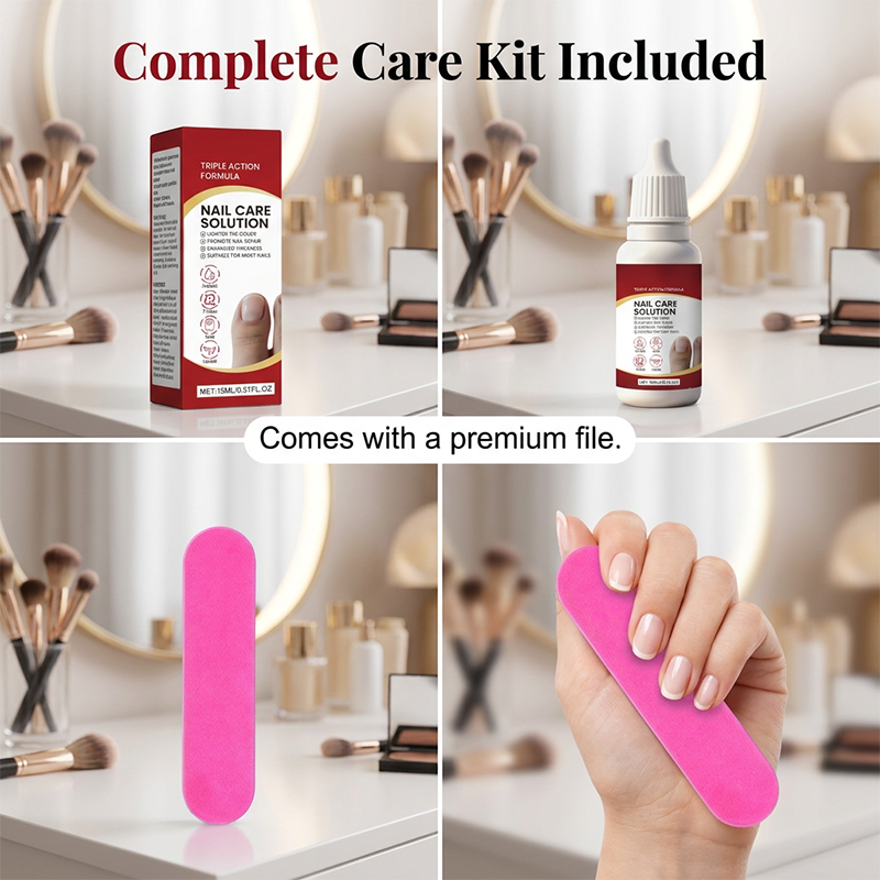 🏆 Offre spéciale du dernier jour : 9,99 € ! ⭐Achetez-en 2 obtenez-en 1 gratuit⭐Kit de soins réparateurs pour les ongles à triple action