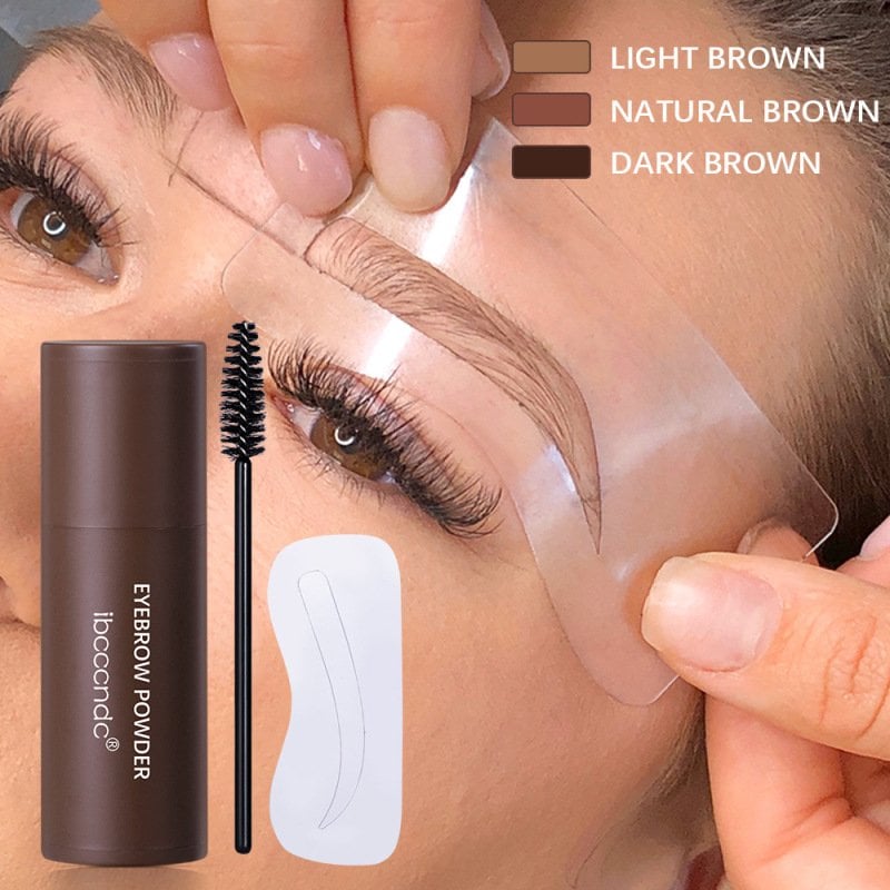 🔥ACHETER PLUS ÉCONOMISER PLUS🔥 Kit de pochoirs et de tampons pour les sourcils