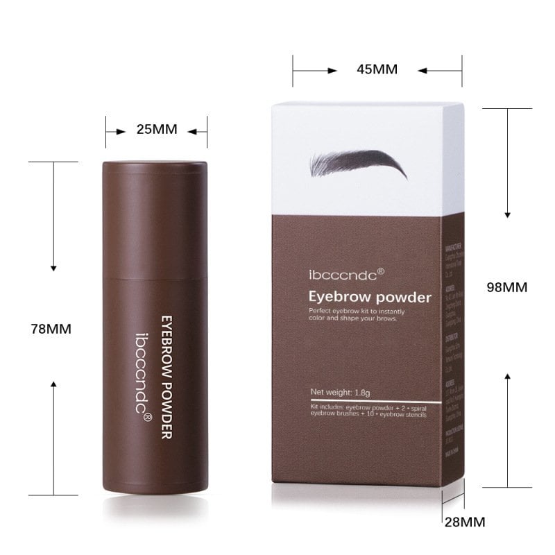 🔥ACHETER PLUS ÉCONOMISER PLUS🔥 Kit de pochoirs et de tampons pour les sourcils