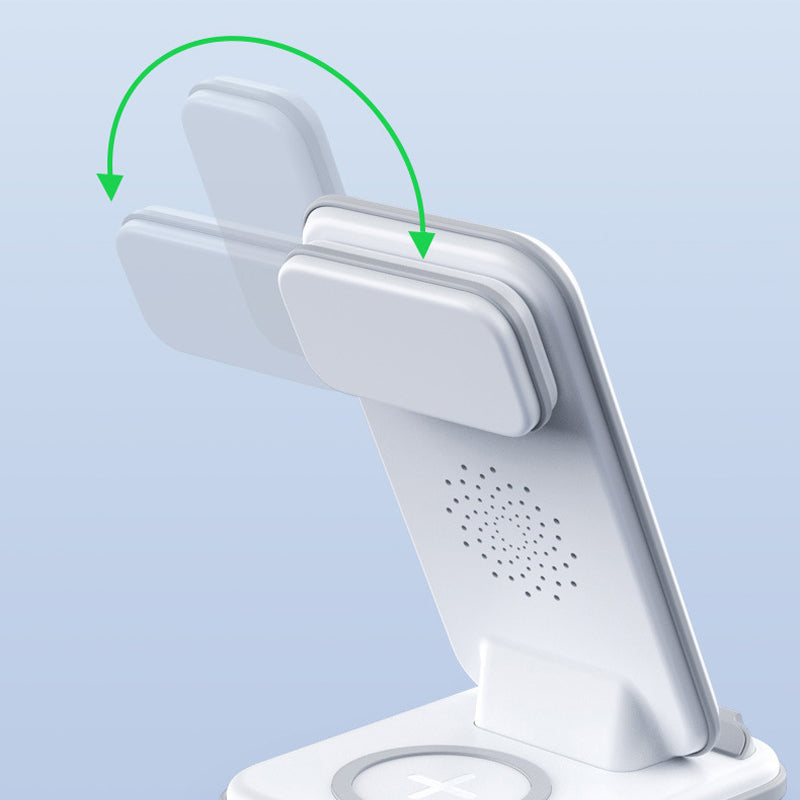Station de charge sans fil pour téléphone, montre et écouteurs