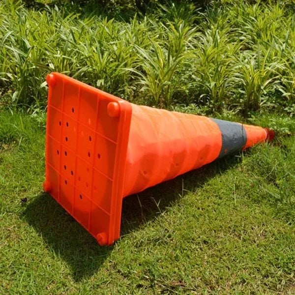 Cône de signalisation réfléchissant pliable 🎁Lumières LED offertes