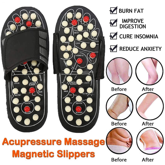 🩴Chaussons d'acupression et de magnétothérapie