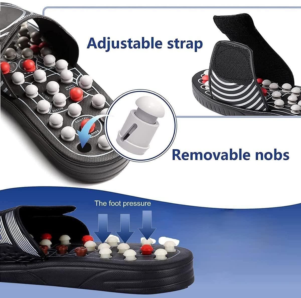🩴Chaussons d'acupression et de magnétothérapie