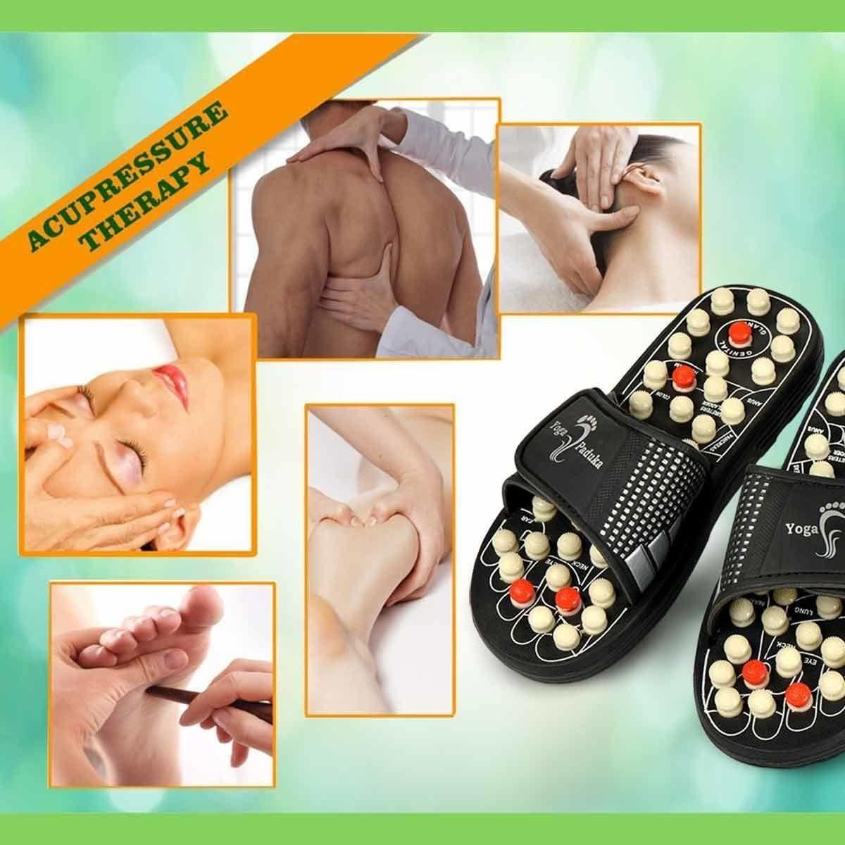 🩴Chaussons d'acupression et de magnétothérapie