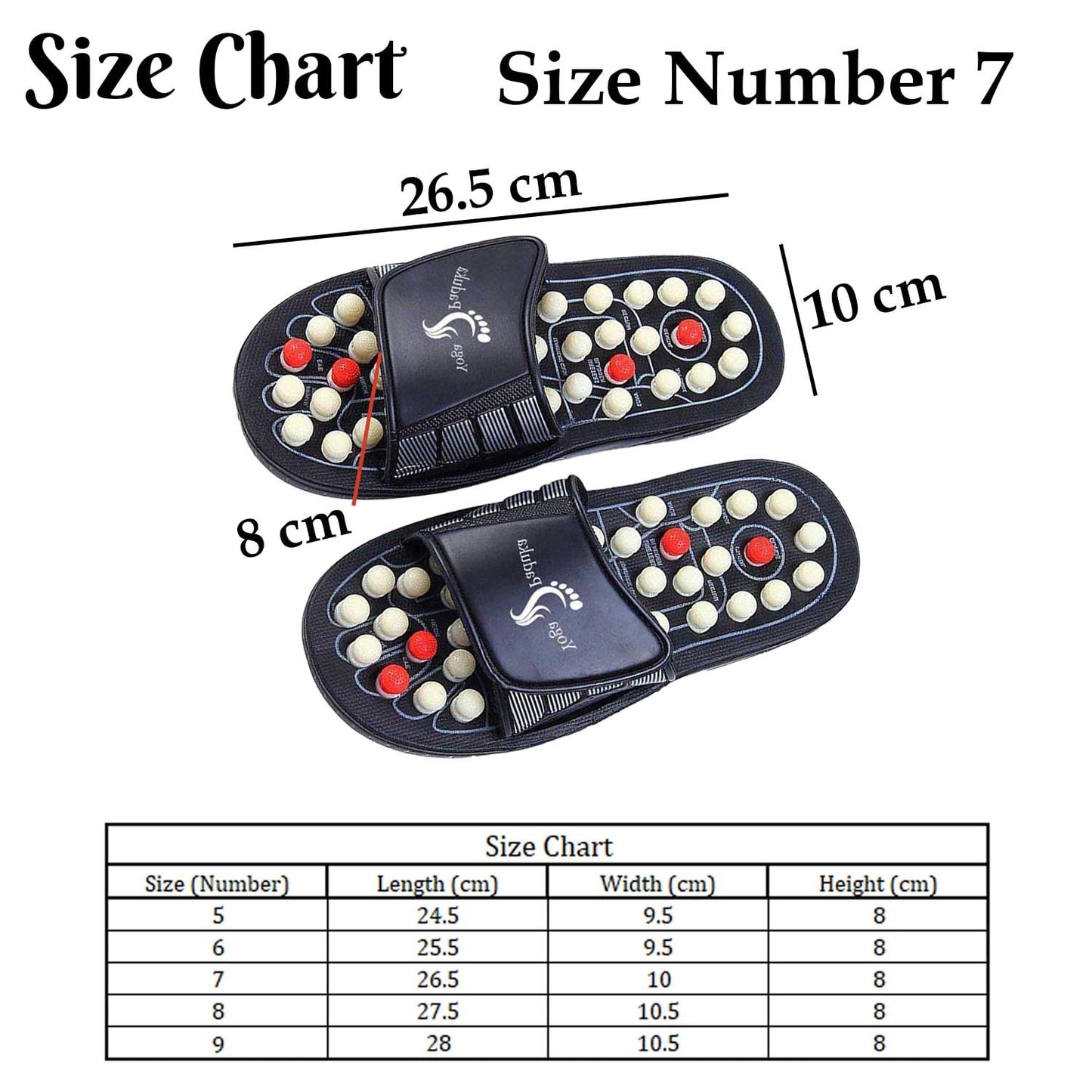 🩴Chaussons d'acupression et de magnétothérapie