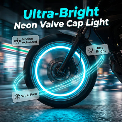 🔥Lampe de bouchon de valve de moto sans fil✨